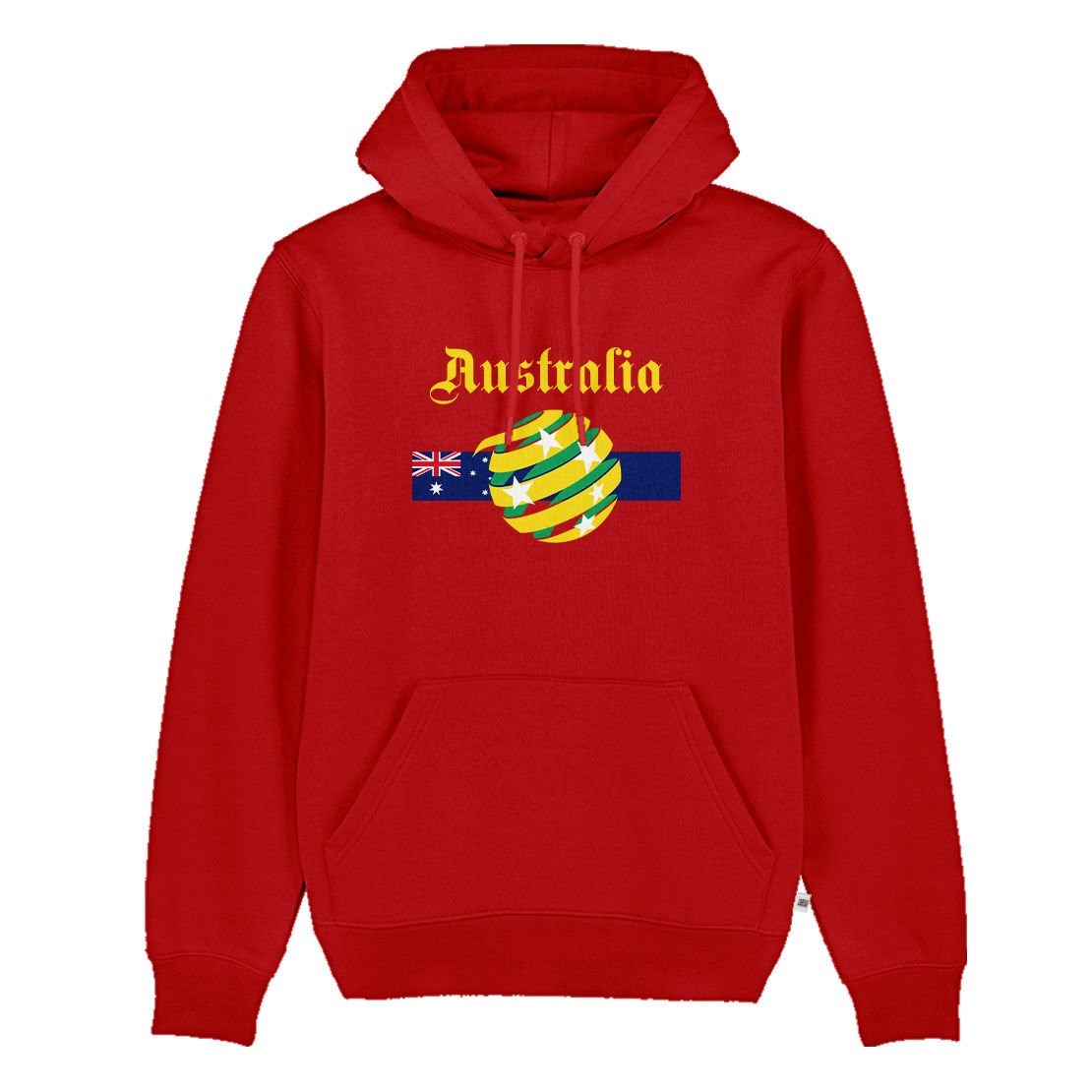 Avustralya Dünya Kupası 2022 Font Sweatshirt