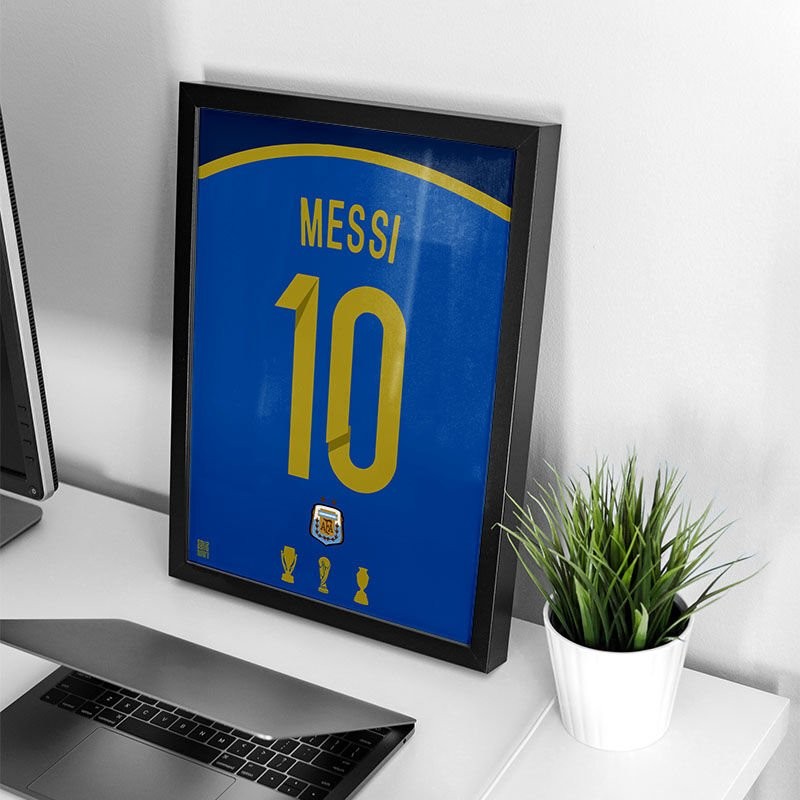Lionel Messi 2014 Dünya Kupası Poster