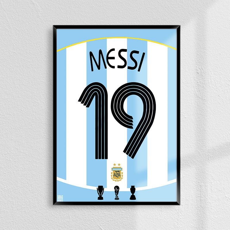 Lionel Messi 2006 Dünya Kupası Poster