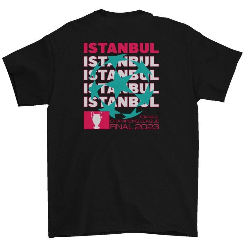 Sırt Baskılı İstanbul Final Tişört