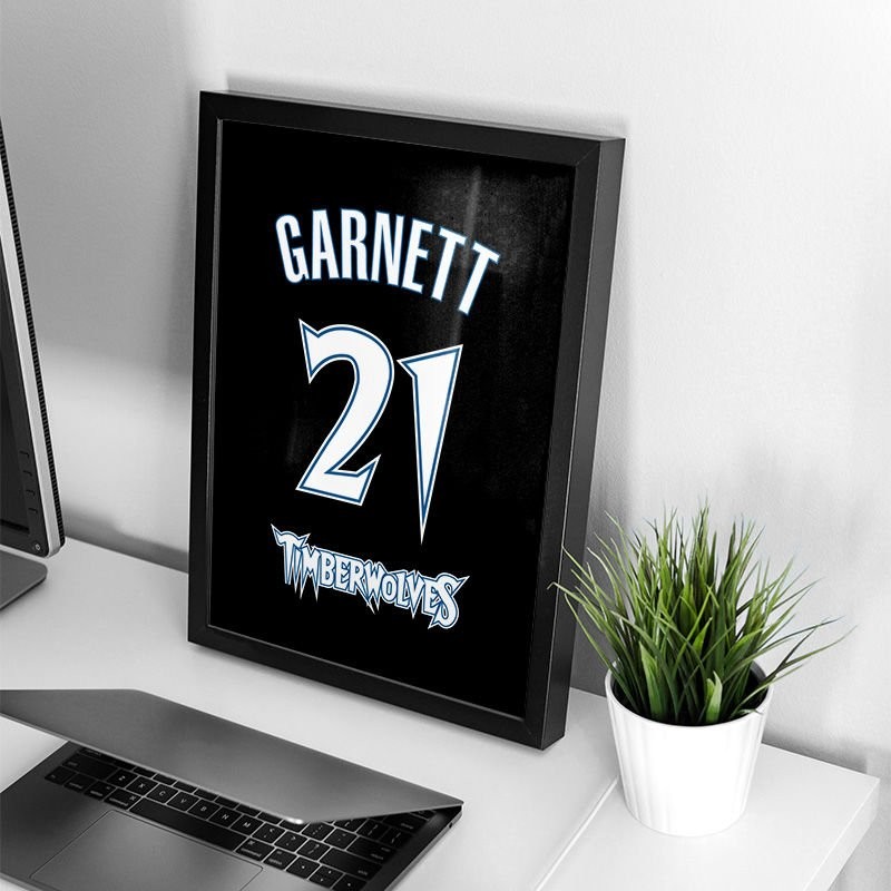 Kevin Garnett Forma Poster