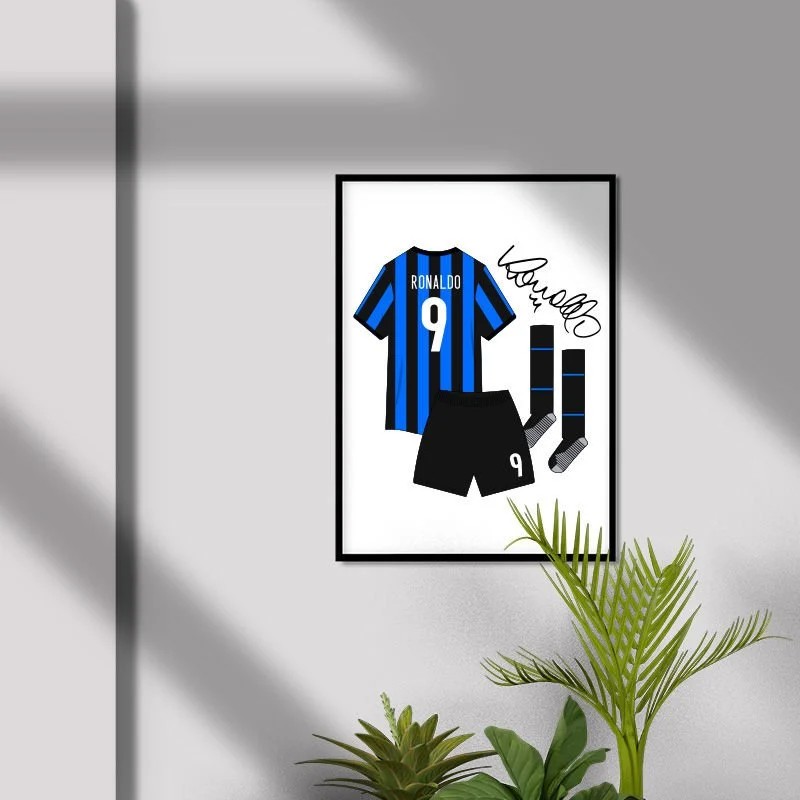 Ronaldo Nazario Forma Kit Poster