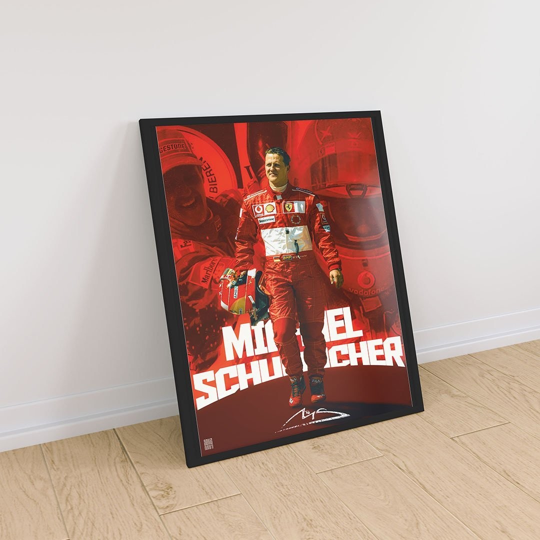 Michael Schumacher Poz Poster