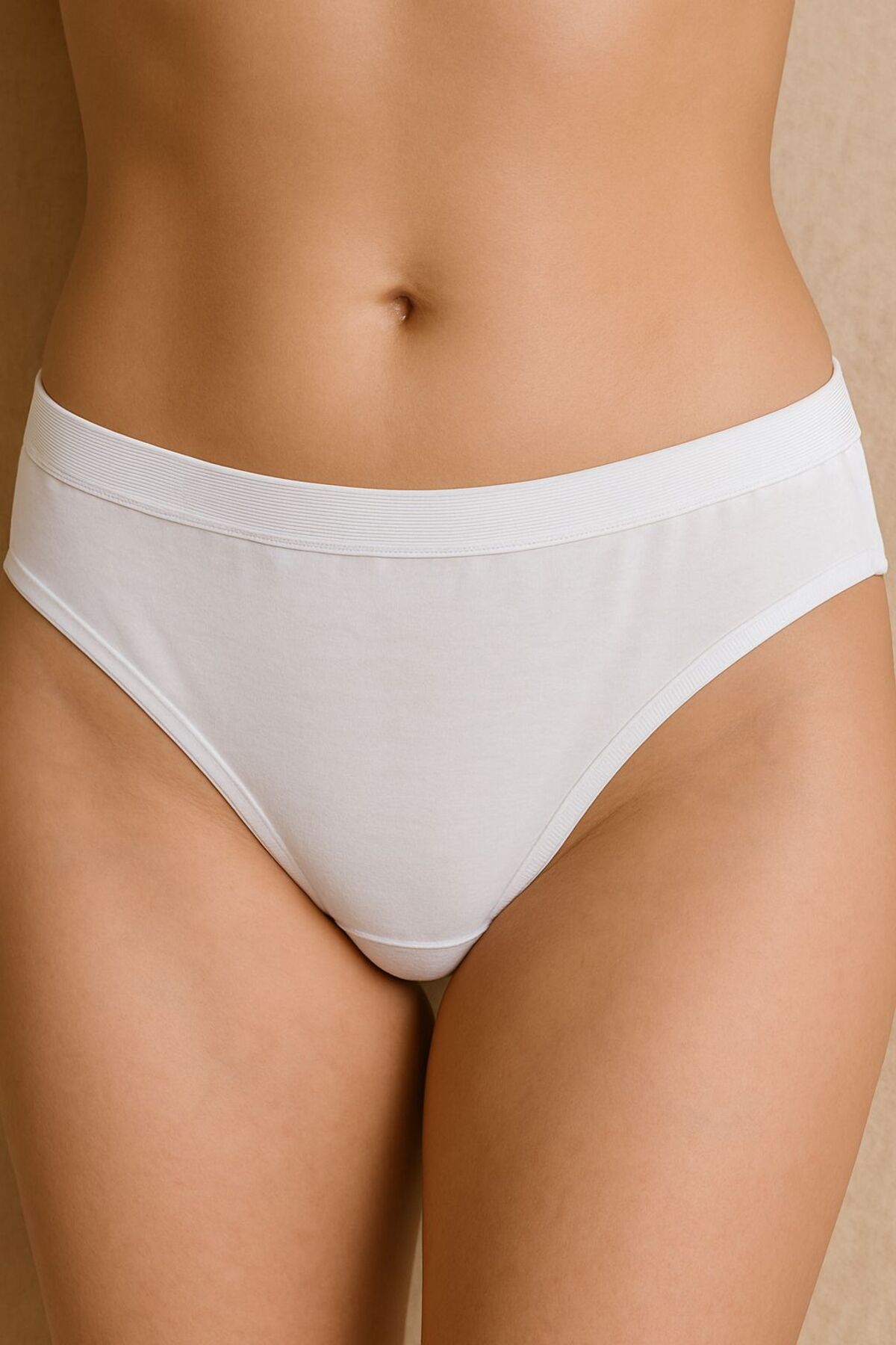 Kadın Pamuklu Likralı Bikini Külot 7'li Paket 