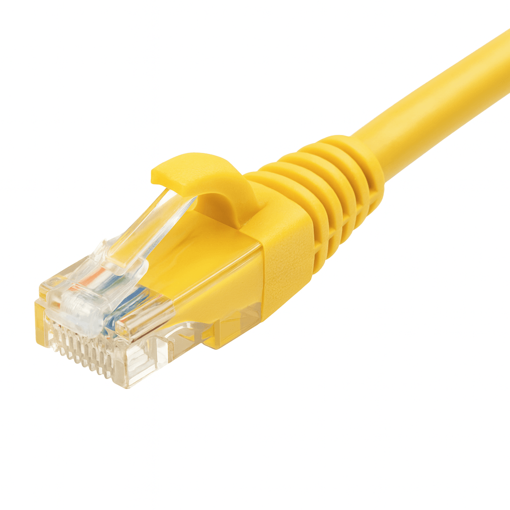 OJC CAT6 UTP LSZH PatchCord 0,2 Metre Sarı