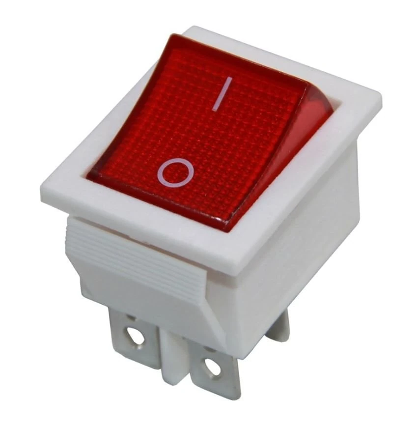 LOCKWAY IC-104B Geniş Işıklı  Anahtar 4P  10 Adet