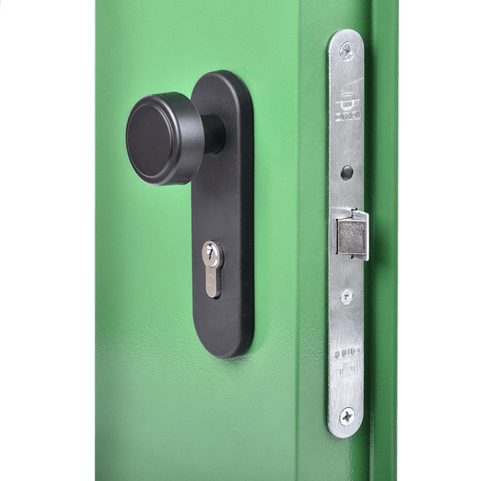 LOCKWAY 660M-TPK Yangına Dayanıklı Topuz Kol - Tek Taraf