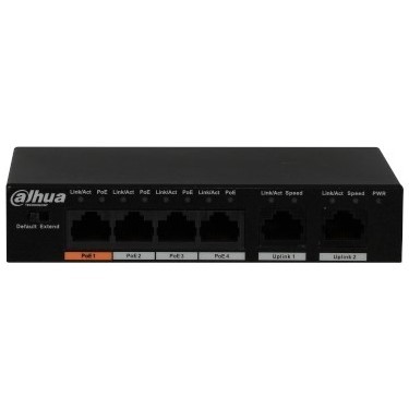 DH-PFS3006-4ET-60 4PORT POE SWİTCH