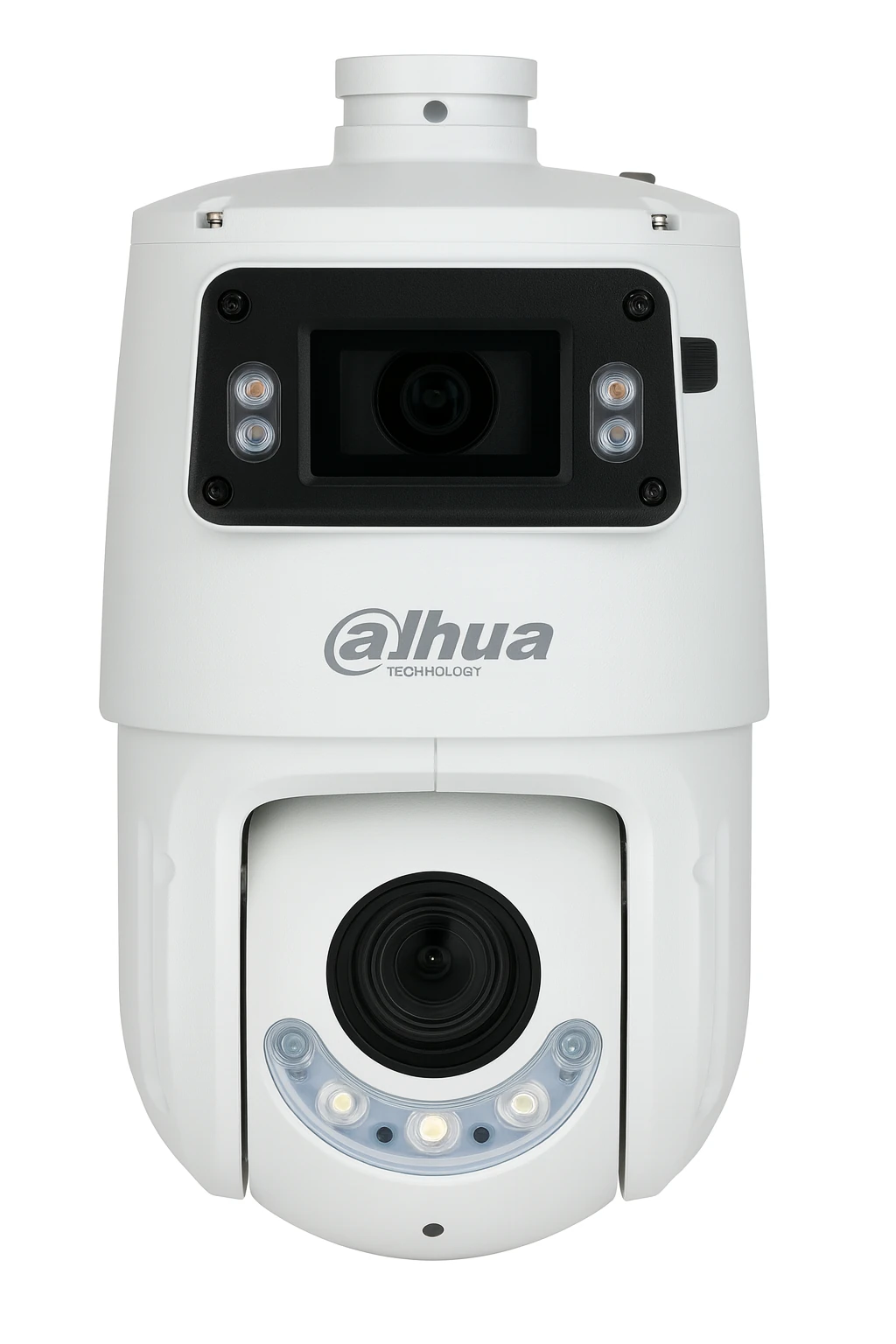 DH-SDT4E425-4F-GB-A-PV1 X-Spans 4MP+4MP 25x TiOC WizSense Network PTZ Camera