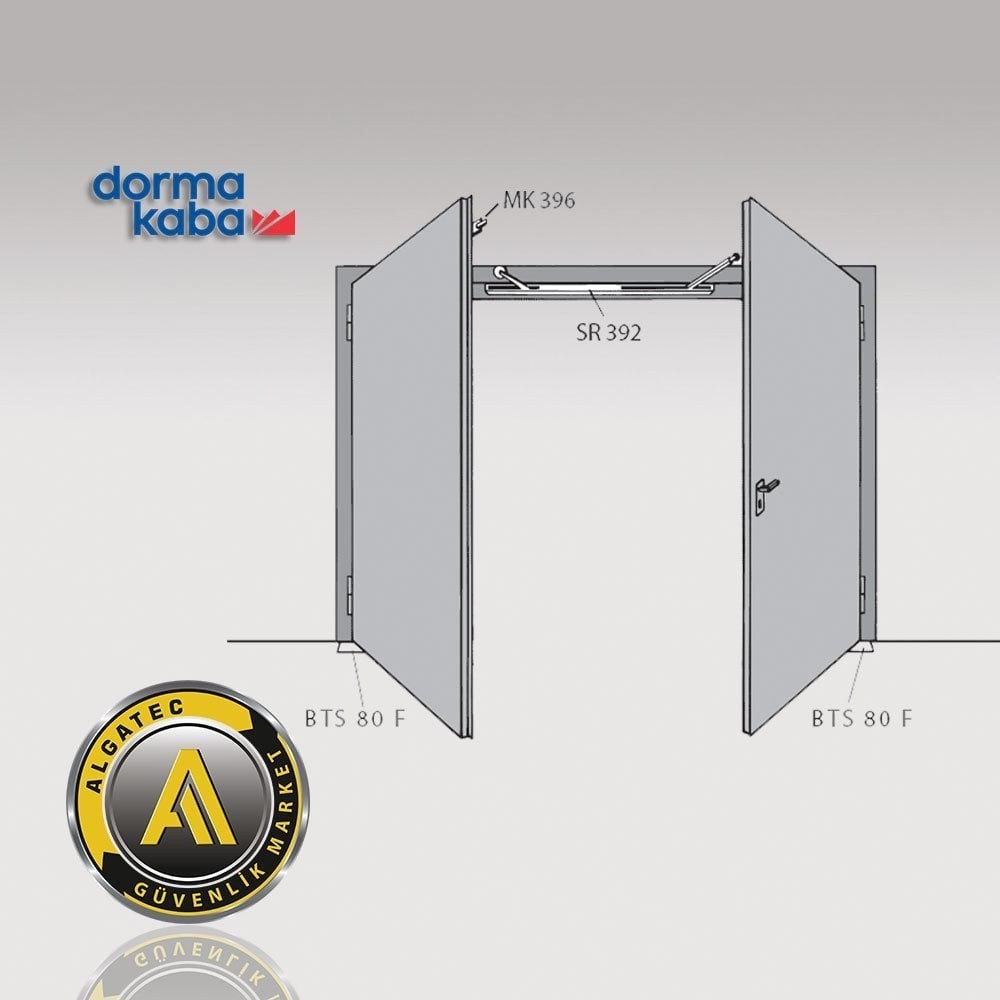 Dorma SR 392 Çift Kanatlı Kapılarda Sıralama Elemanı