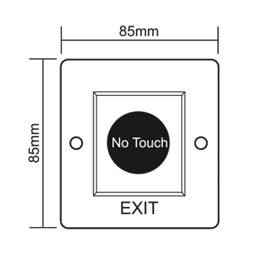 Lockway TB-01 Sıva Altı Temassız / Notouch Çıkış butonu