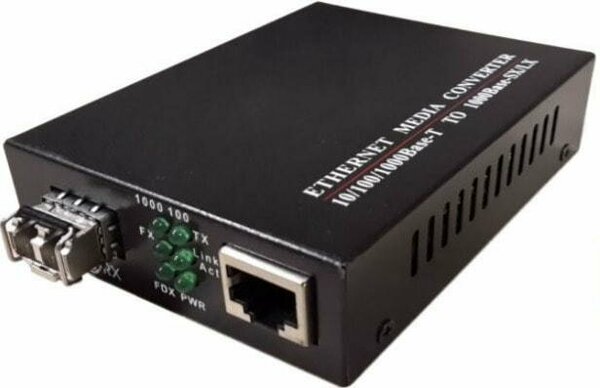 OJC-CLR-MCG-SFP 1 Port Gigabit TO SFP Fiber Optic Converter