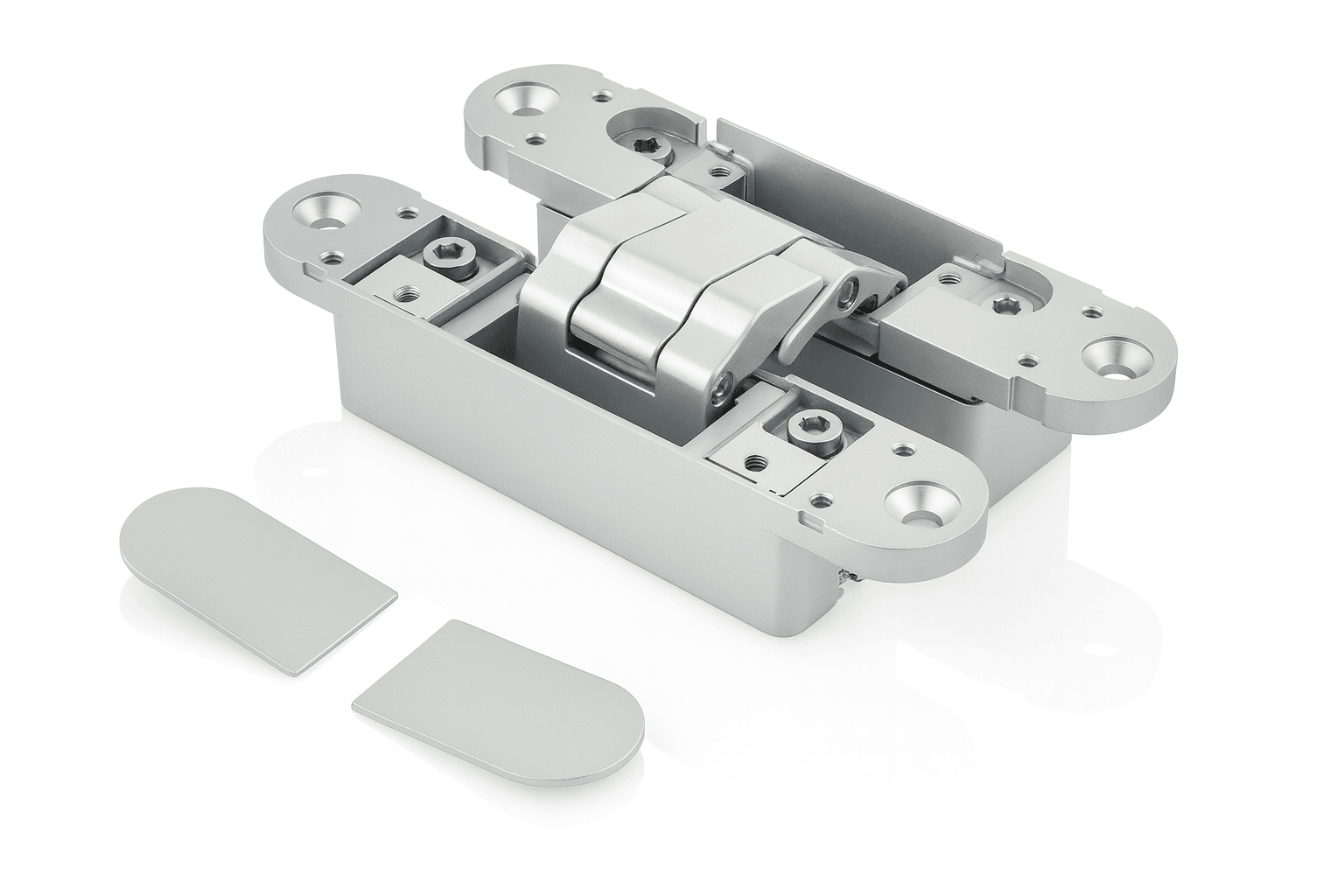 Canex Akordiyon Menteşe Ayarlı 3D 135 mm - Saten