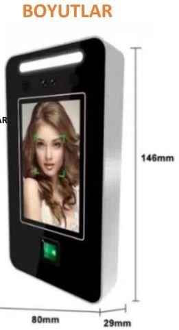 LOCKWAY LCW-500 YÜZ TANIMA TERMİNALİ