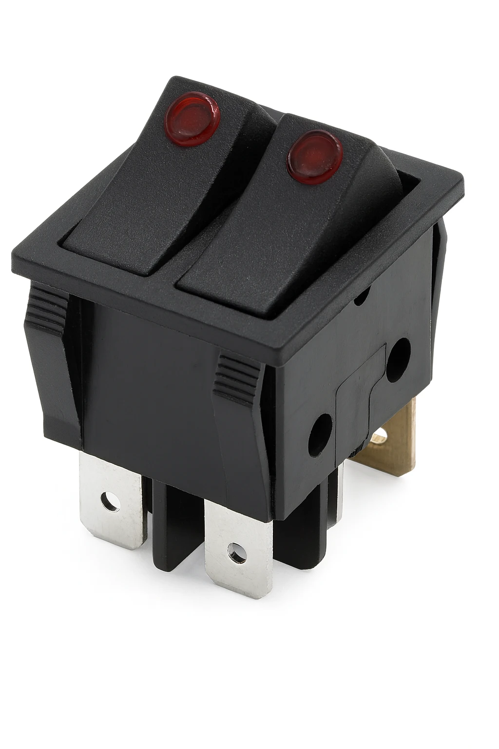 LOCKWAY IC-102  İkili  Nokta Işıklı Anahtar 10 Adet