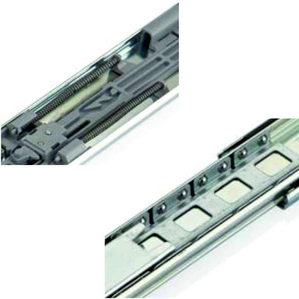 Canex Bas-Aç Teleskopik Bilyalı Ray 43mm