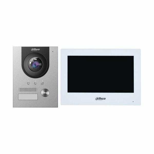 DH-KTD02(F) 2-wire Villa Door Station & 2-Wire IP and Wi-Fi Indoor Monitor (Sıva Altı)