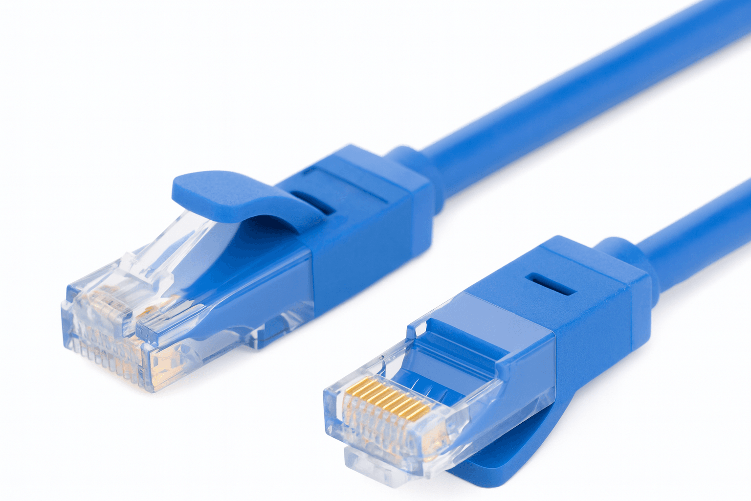 OJC CAT6 UTP LSZH PatchCord 0,3 Metre Mavi