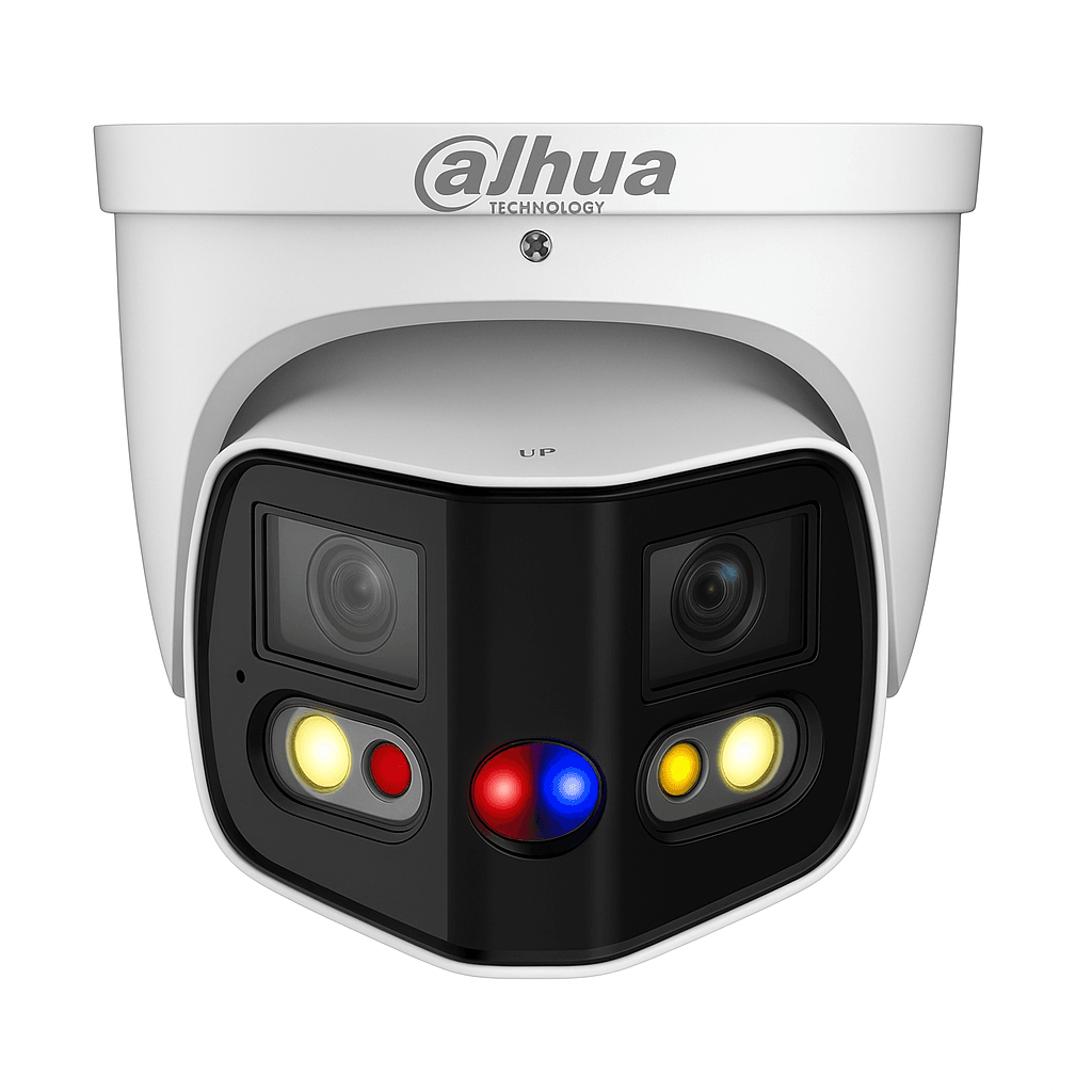 DH-IPC-PDW3849-A180-AS-PV 2x4MP TiOC Duo Splicing Fixed-focal Eyeball WizSense Network Camera