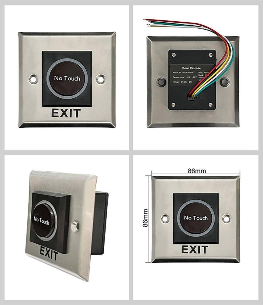Lockway TB-01 Sıva Altı Temassız / Notouch Çıkış butonu