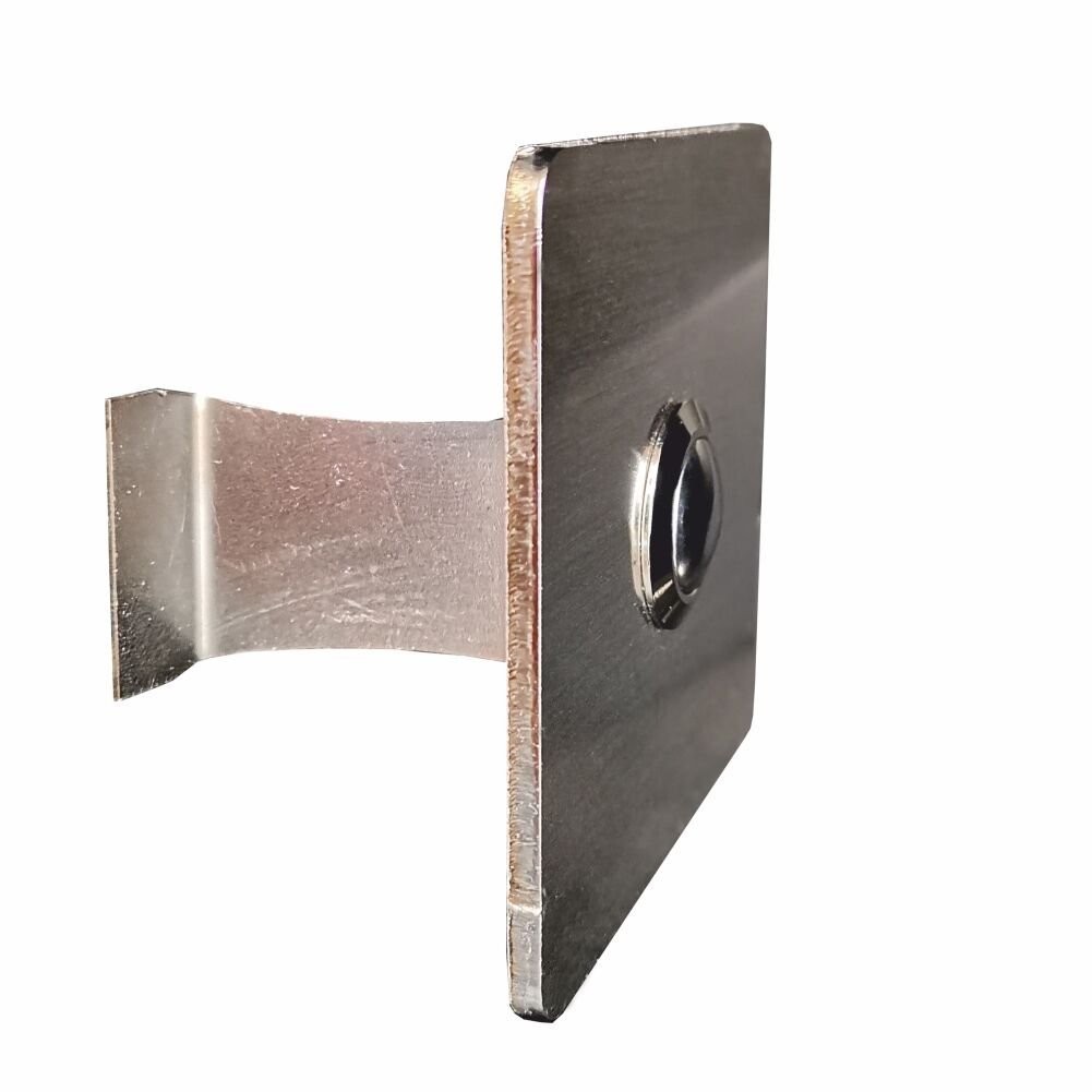 LOCKWAY Paslanmaz 304 Kare Zil butonu 70x70mm