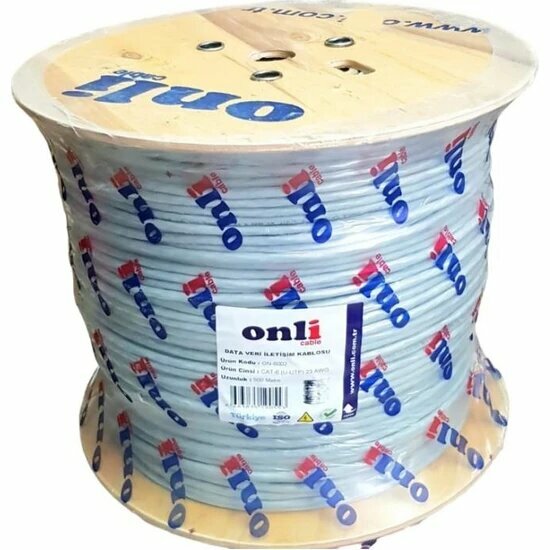 ONLİ 500MT CAT6 U-UTP 23 AWG (CCA) NETWORK KABLOSU