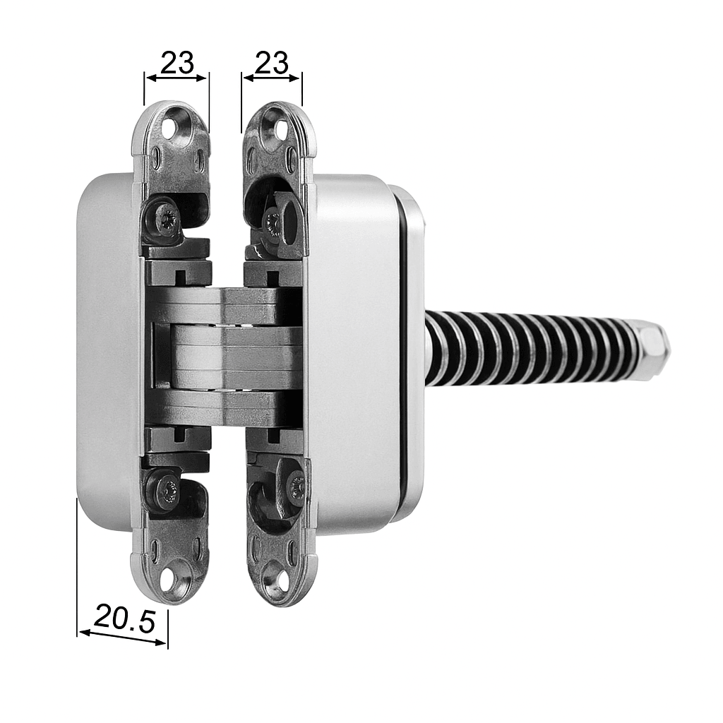 AGB ECLİPSE 3.2 HD SELF CLOSİNG KAPATICILI MENTEŞE