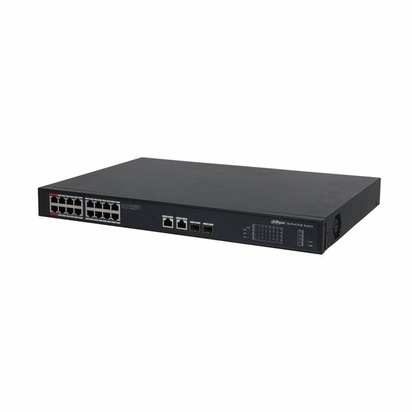 PFS3220-16GT-240 (16xPoE 240W),2GE Uplink,2xCombo SFP Switch