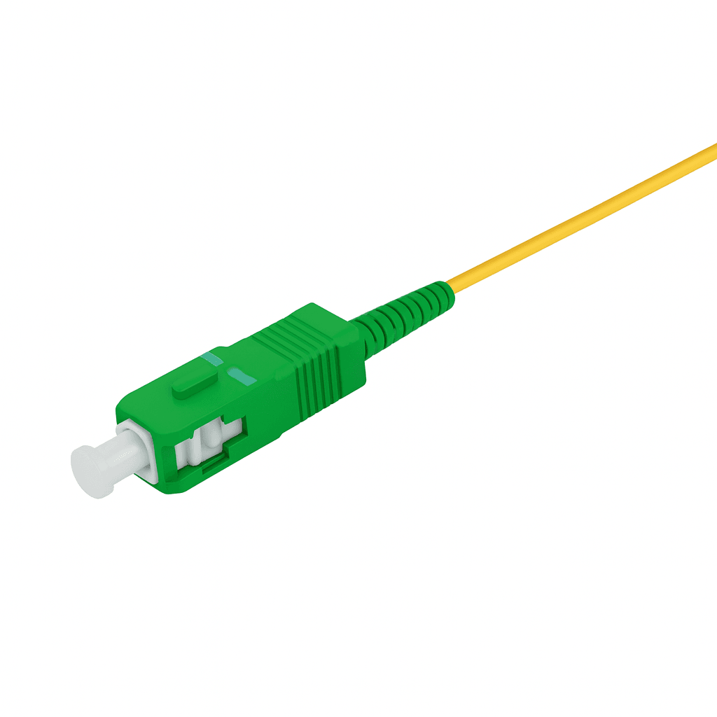 Reçber SC/APC 12 Ad. Fiber Optic Pigtail |G657A2 Single Mode | 0.9mm | 1 Metre