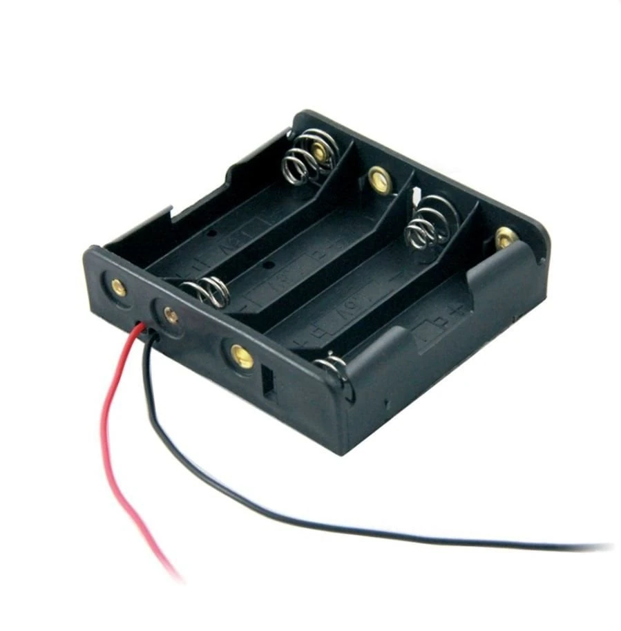 LOCKWAY IC-234A 4'lü Pil Kutusu Yan Yana Swıtchlı 50 Adet