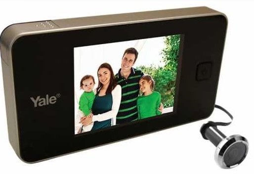 Yale 500 LCD Ekranlı Dijital Kapı Dürbünü