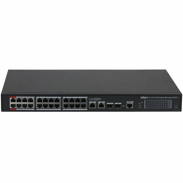 DH-S4228-24GT-360 - 28-Port Yönetilebilir Gigabit Switch 24-Port PoE
