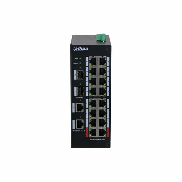 DH-HS3220-16GT-190 - 20-Port Gigabit Switch 16-Port PoE