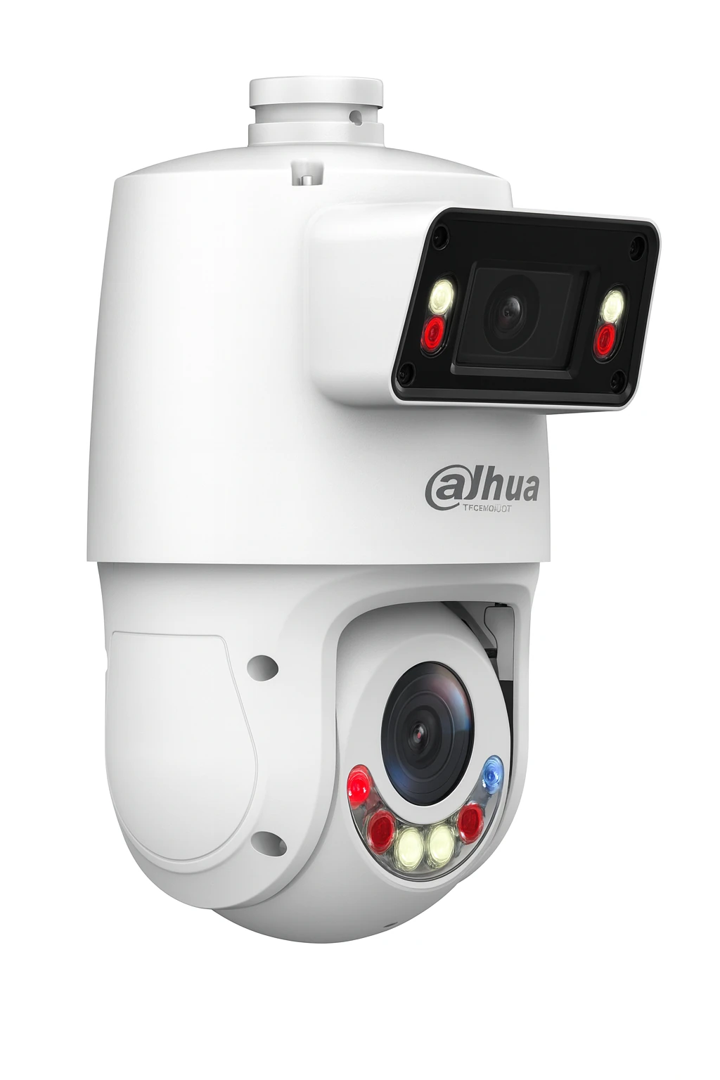 DH-SDT4E425-4F-GB-A-PV1 X-Spans 4MP+4MP 25x TiOC WizSense Network PTZ Camera