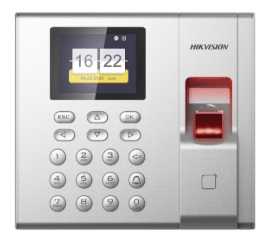 Hikvision LCD Ekranlı Standalone Parmak İzi ve Kart Okuyucu