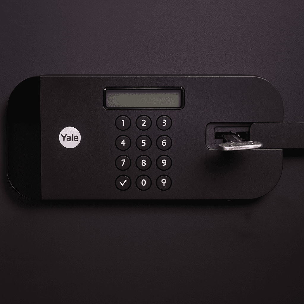 Yale YSFB/200/EB1 Yüksek Güvenlikli Parmak İzli  Compact Tipi Motorlu Kasa