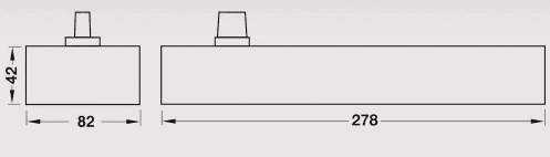 Geze TS 500 N Zemine Gömme Kapı Kapatıcı Hidrolik