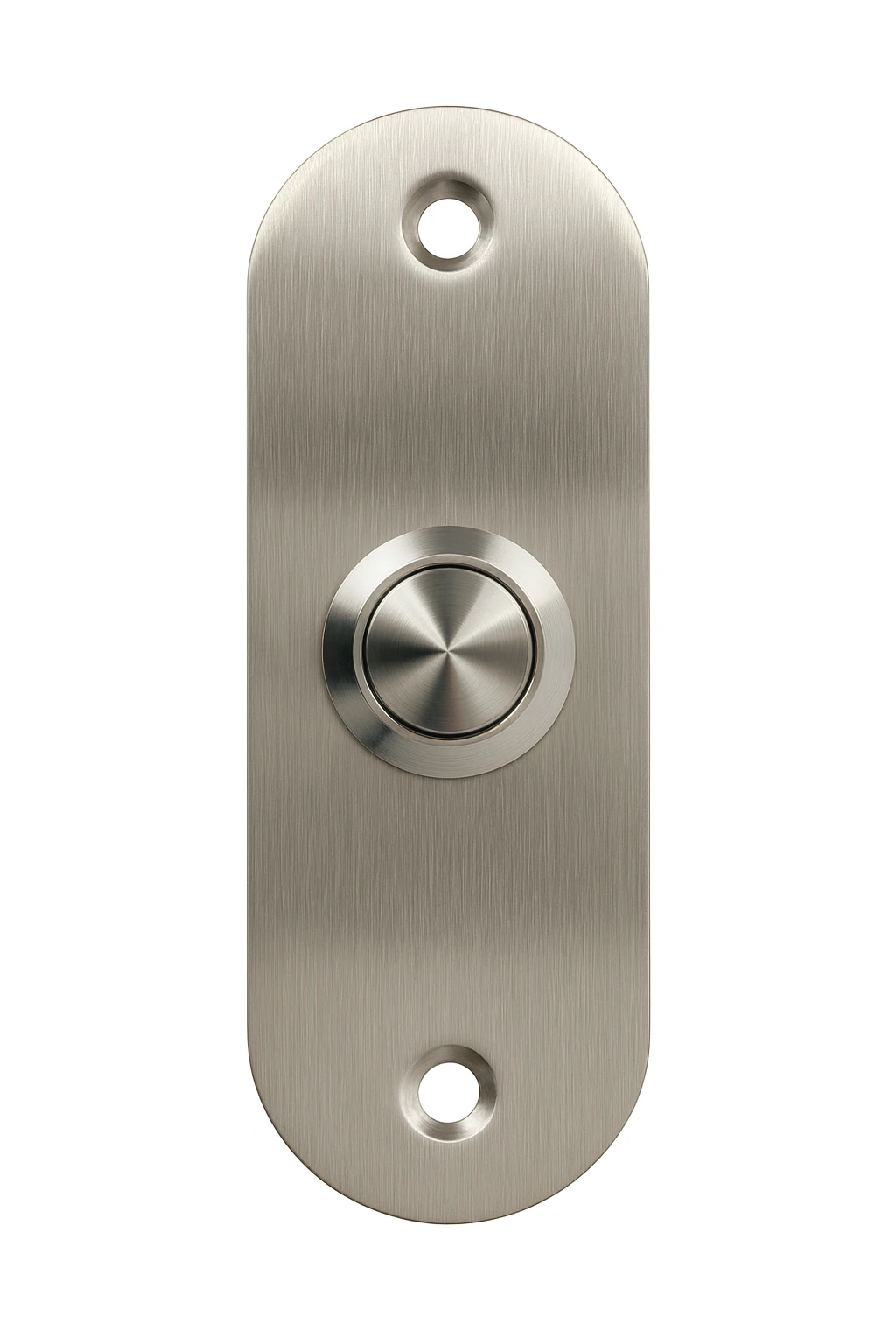 Paslanmaz Tek Kontak Zil Butonu