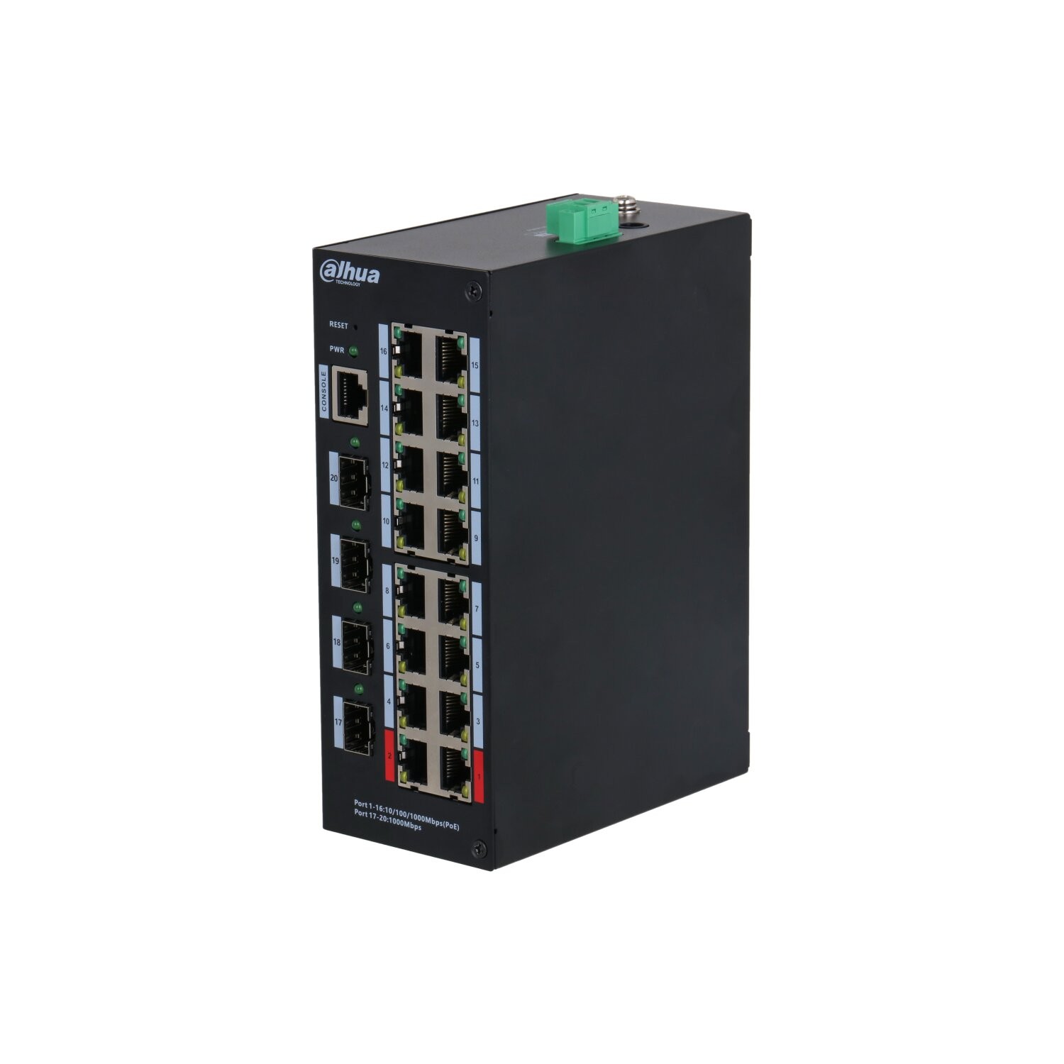 DH-HS4420-16GT-190 - 20-Port Yönetilebilir Gigabit Switch 16-Port PoE