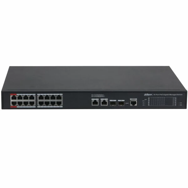 DH-S4220-16GT-240 - 20-Port Yönetilebilir Gigabit Switch 16-Port PoE