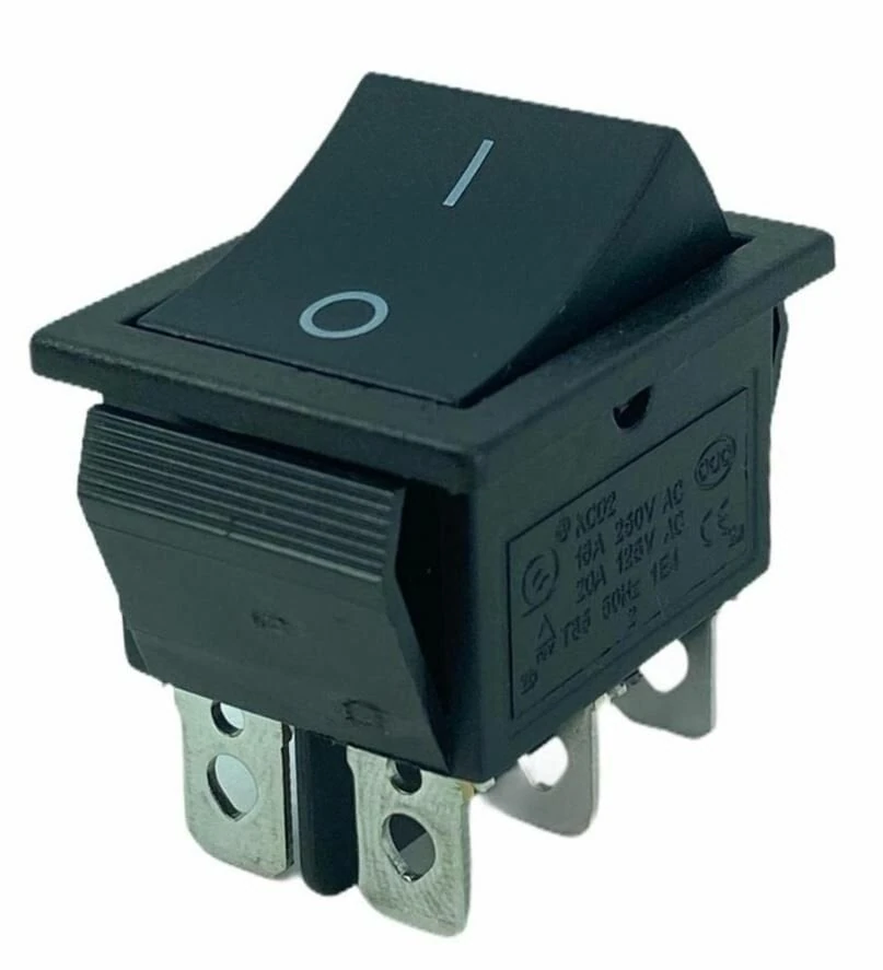 LOCKWAY IC-109A Geniş Işıksız  Anahtar 6P Yaylı  10 Adet