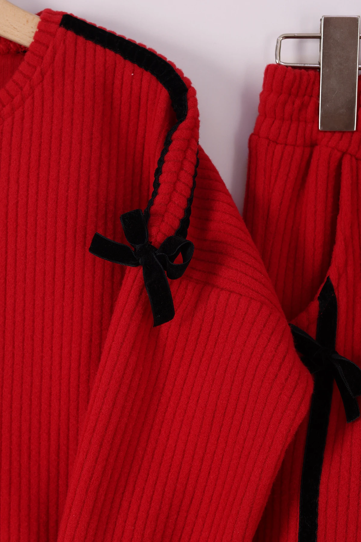 Monox Kız Çocuk Kurdale Detaylı Fitilli Polar Takım