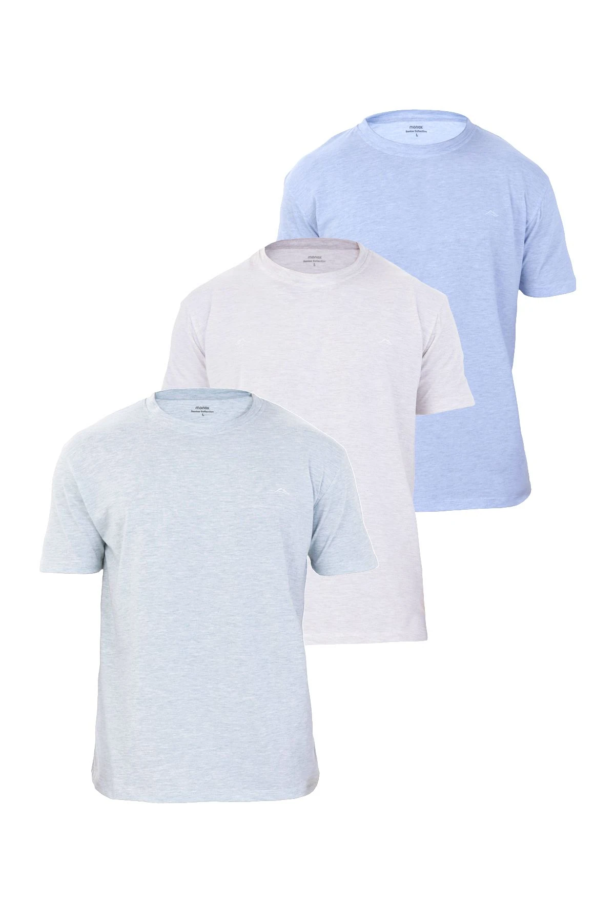 Erkek Melanj Tshirt 3'lü