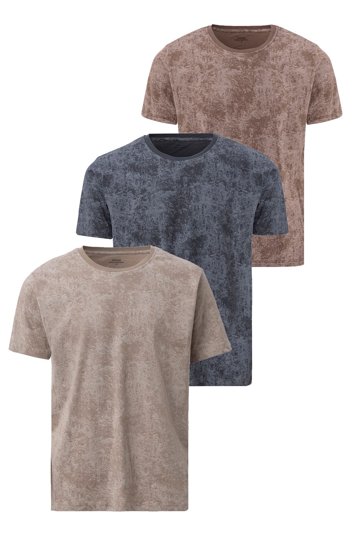 Erkek Baskılı Tshirt 3 Adet