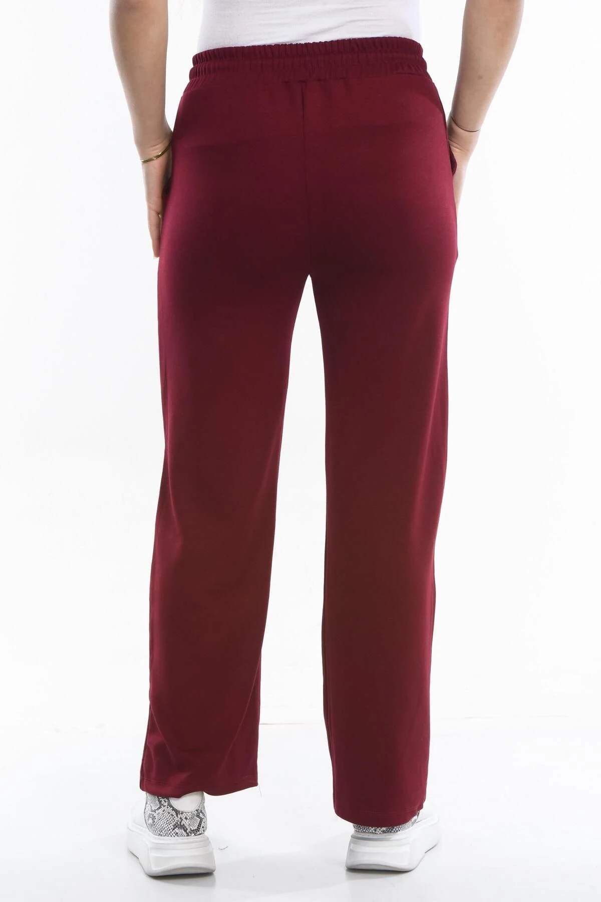 Kadın Oys Geniş Paça Jogger Modal Eşofman Altı