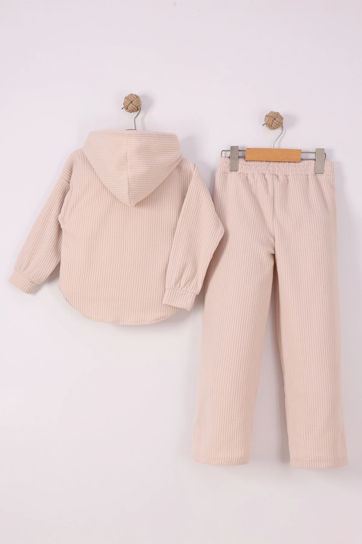 Monox Kız Çocuk Sim İpli Fitilli Polar Takım