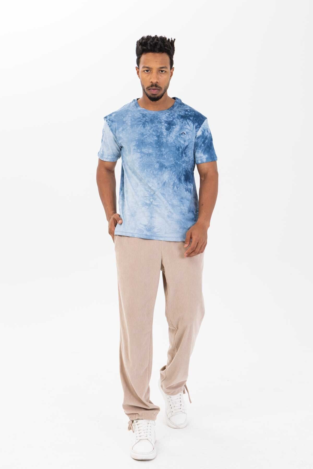 Erkek Batik Baskı 3'lü Tshirt