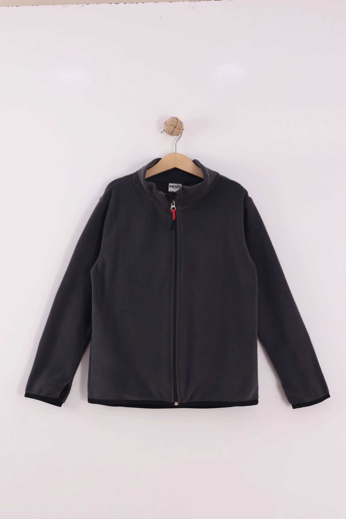 Monox Çocuk Unisex Parmak Geçmeli Polar Ceket