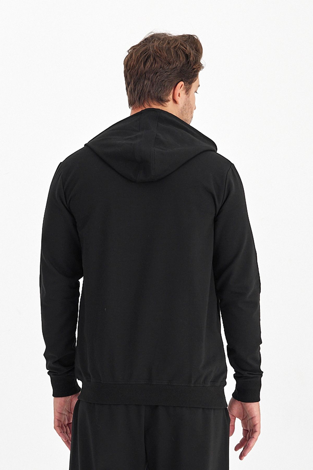 Erkek Kapüşonlu Mevsimlik Sweatshirt