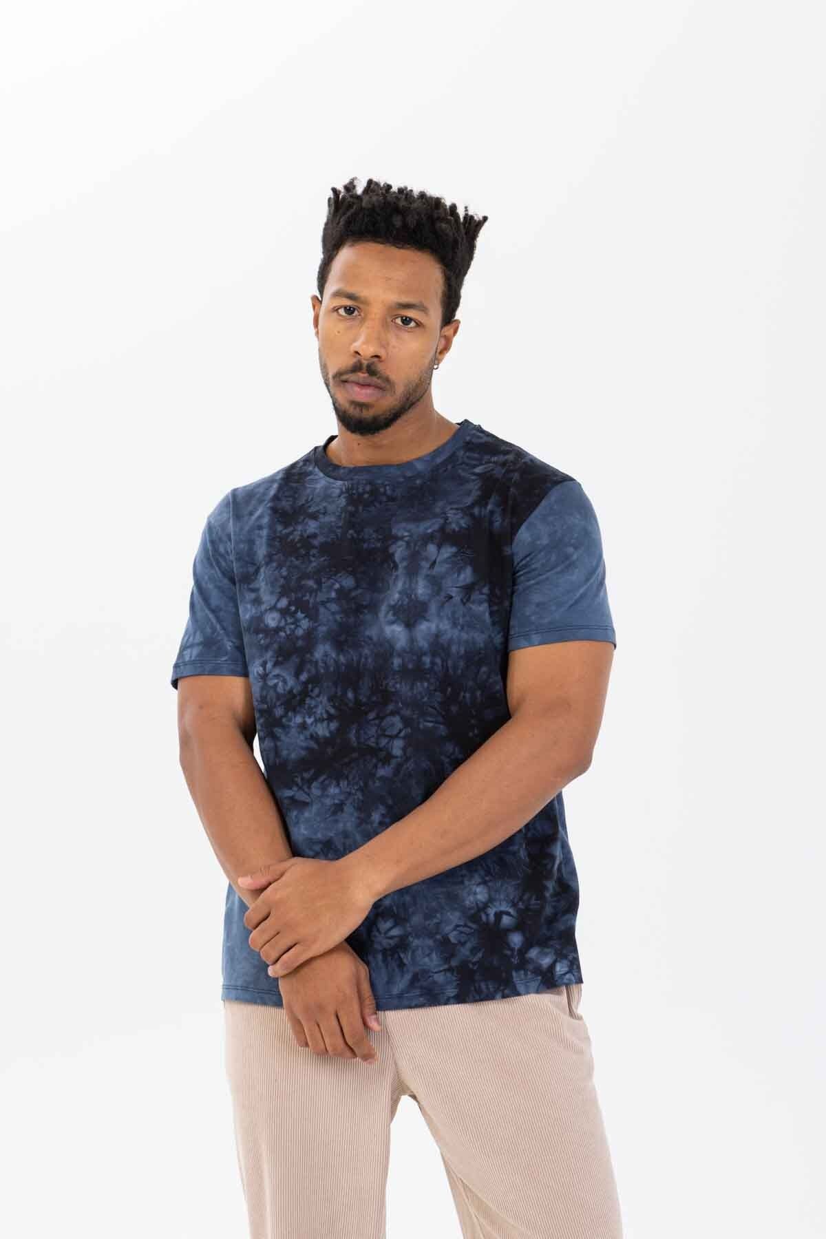 Erkek Batik Baskı Tshirt